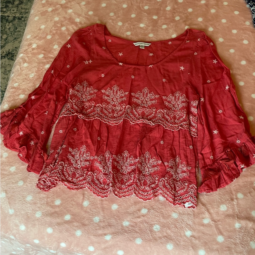 Boho flowy top